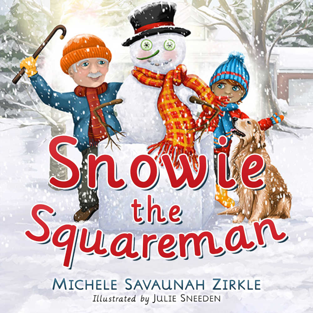 Snowie The Squareman book cover image